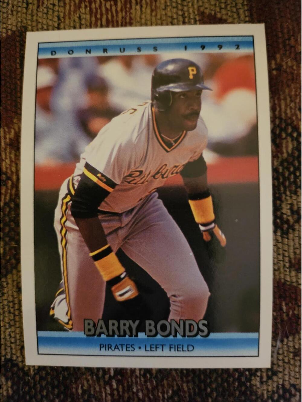 Barry Bonds 1992 Donruss #243 Pittsburgh Pirates